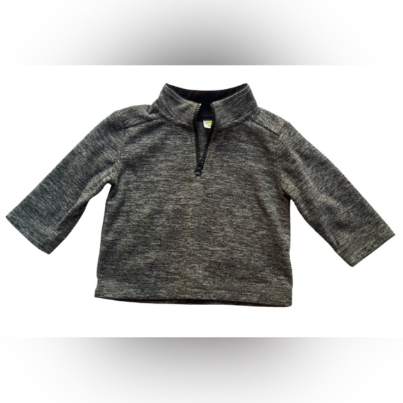 Crazy 8 Gray Quarter-Zip Pullover - Picture 1 of 4
